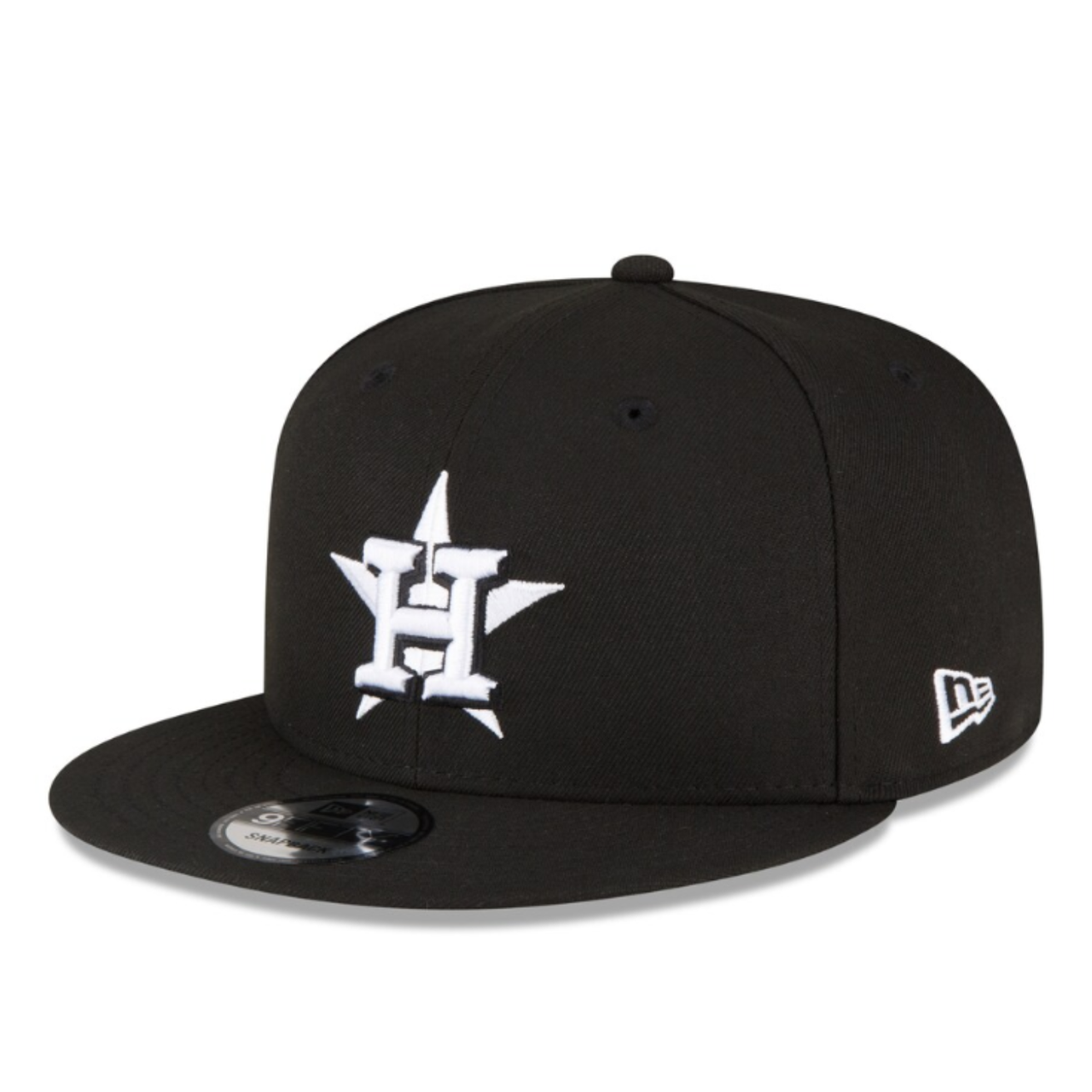 MLB Houston Astros H Black/White 9FIFTY Men's Snapback Cap