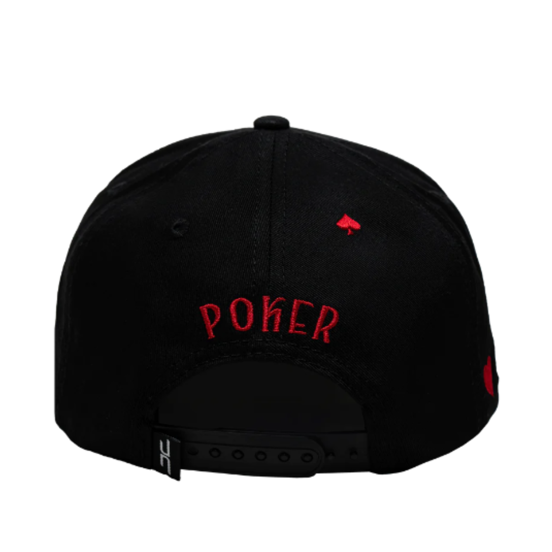 JC Hat Poker Ace four cards black snapback