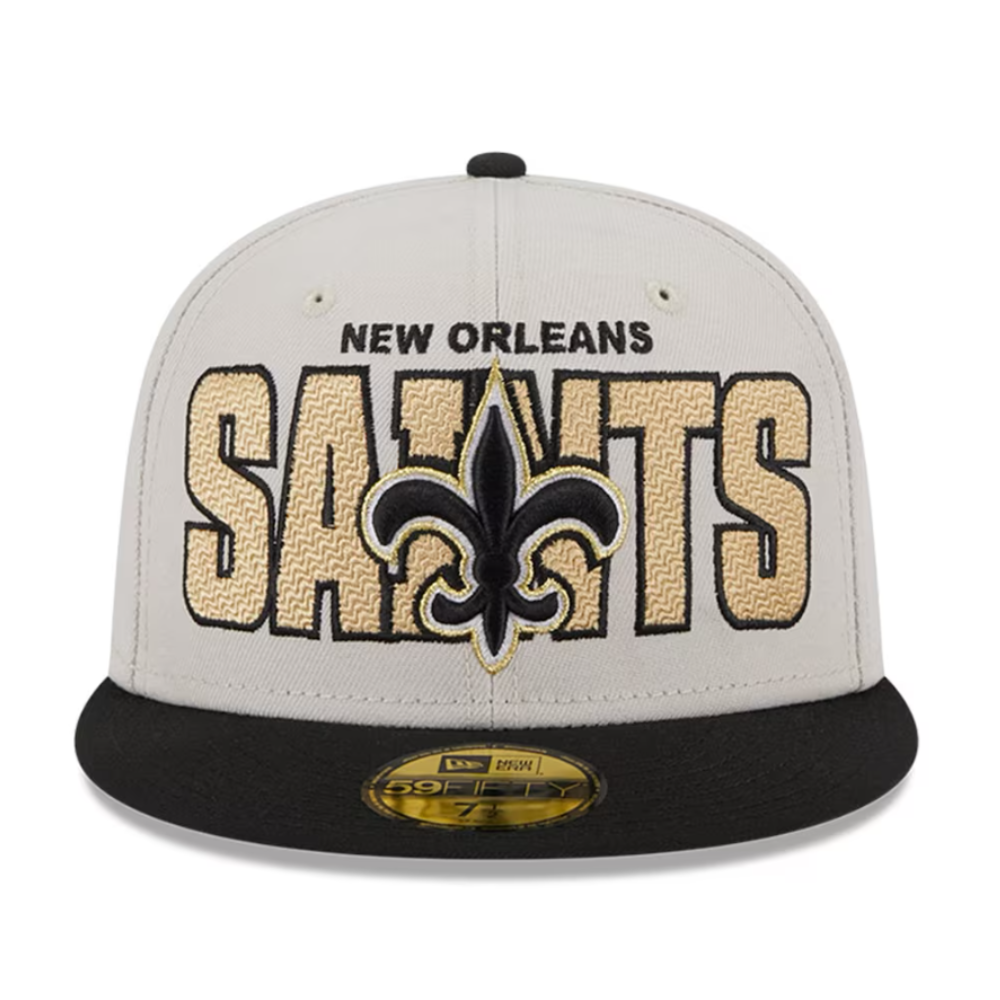 New Era NFL 2023 Draft New Orleans Saints 59FIFTY Fitted Hat