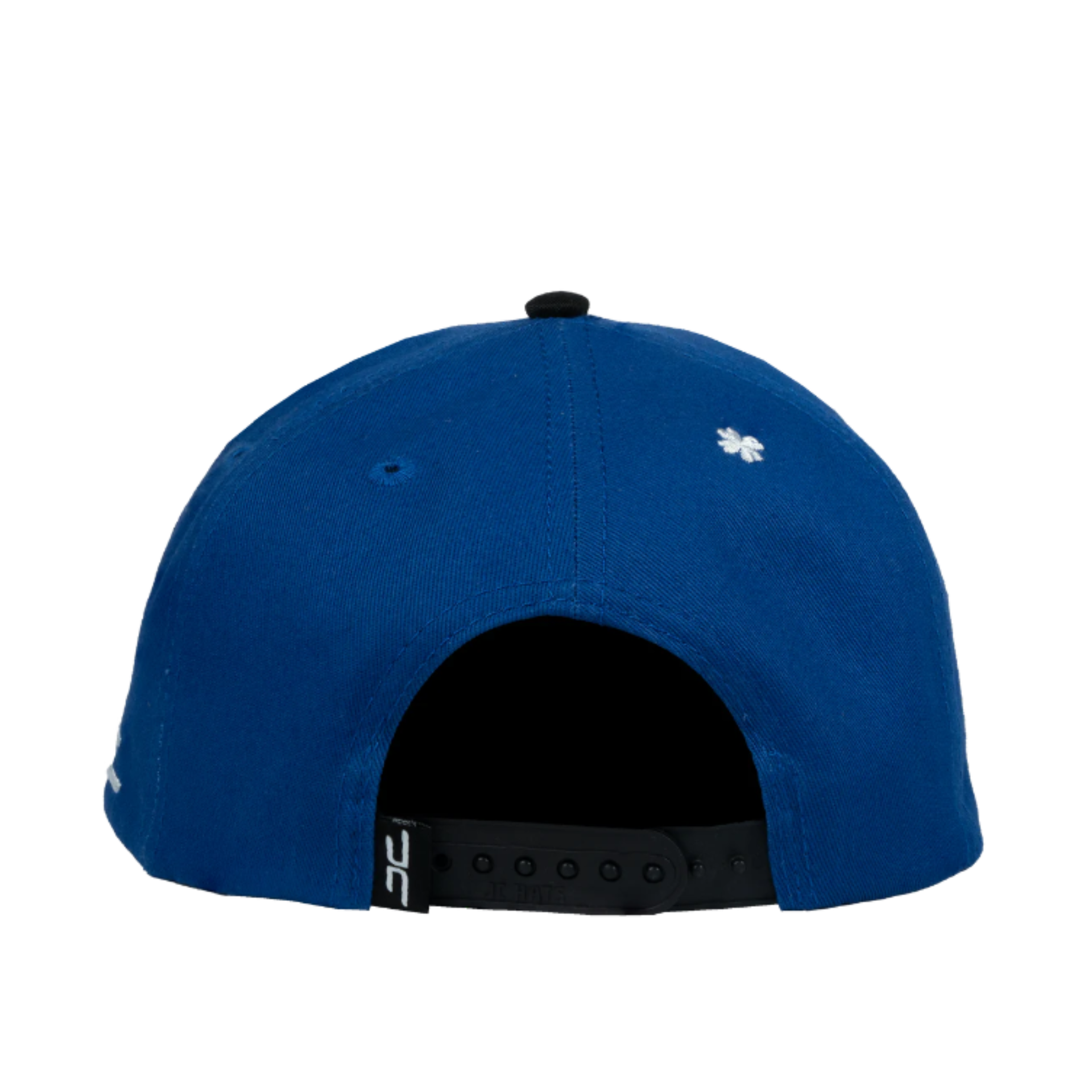 JC Hat Trebol Clover logo Royal blue/Black snapback