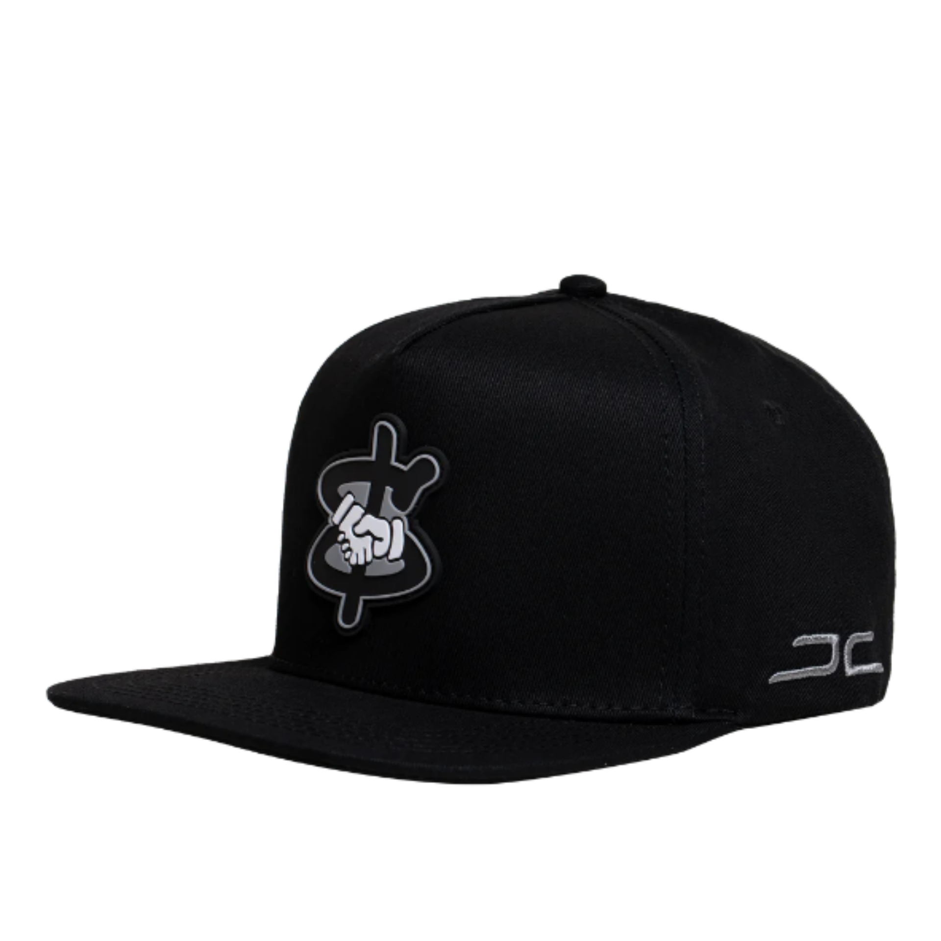 JC Hat Business US Dollar logo Snapback Hat Black