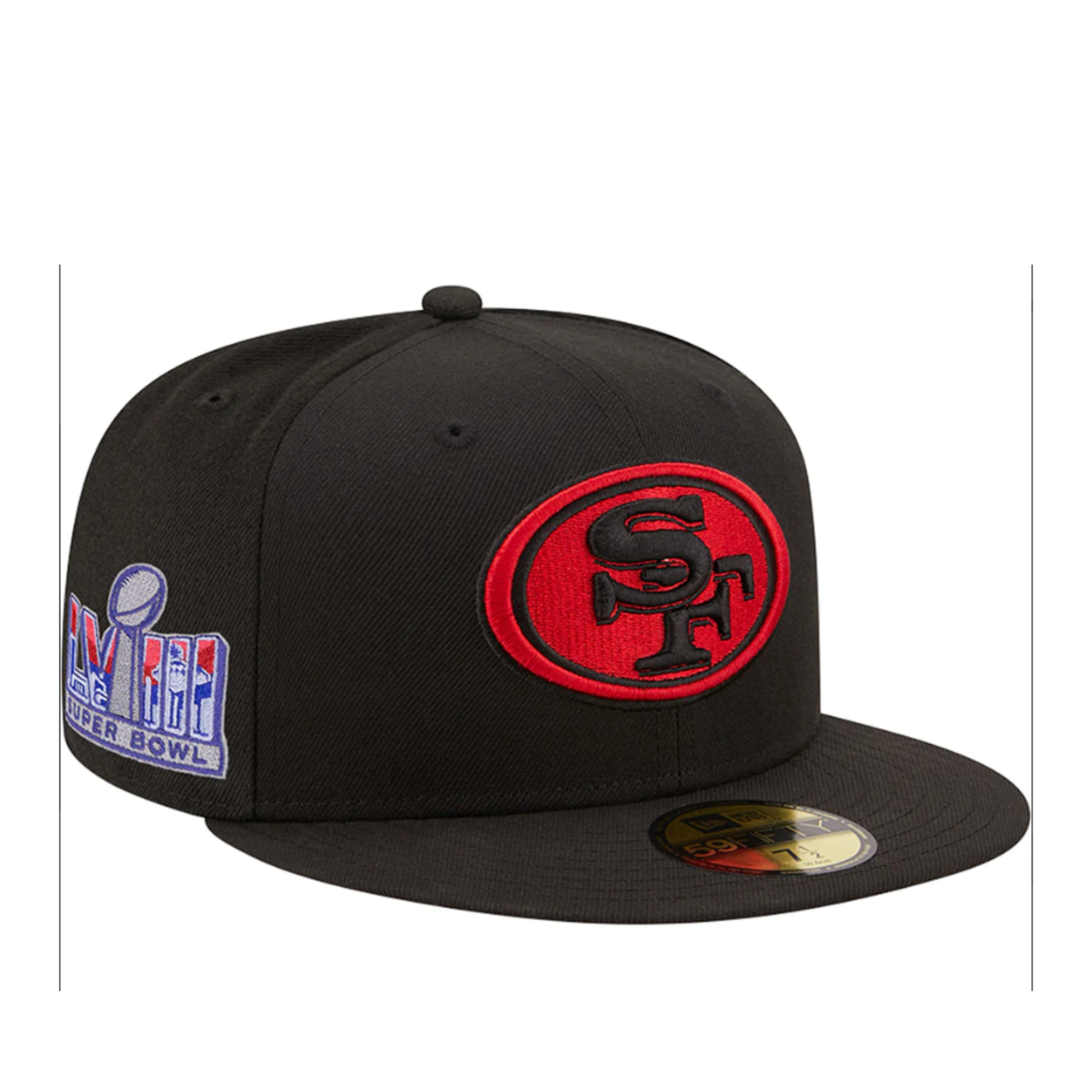 NFL San Francisco 49ers Super Bowl LVIII 59FIFTY Fitted Hat