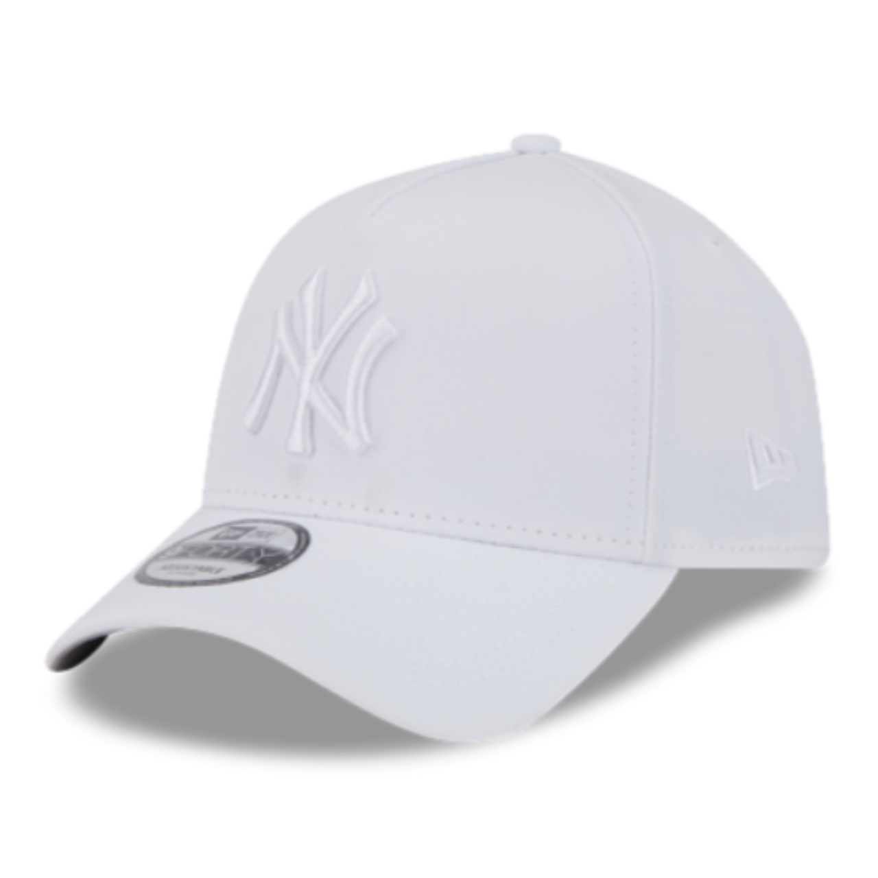 New Era New York Yankees White 9FORTY A-Frame Snapback Hat