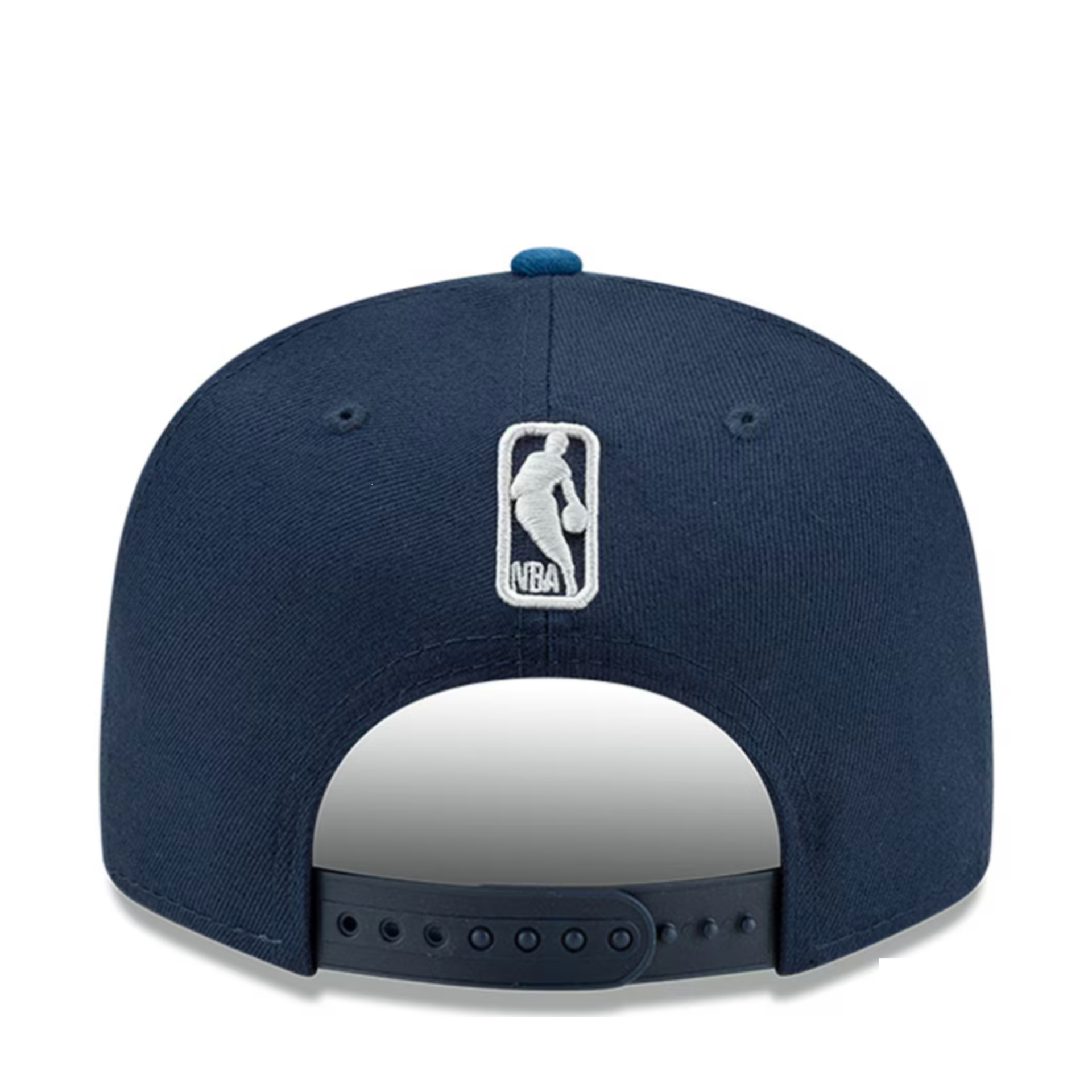 New Era NBA Minnesota Timberwolves Navy/Blue 2 Tone 9Fifty Snapback Hat Back