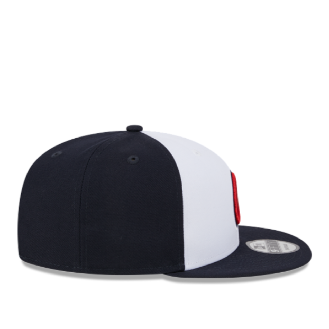 Side of New Era 9Fifty Atlanta Braves Batting Practice Snapback Hat