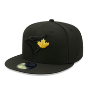 New Era Toronto Blue Jays Black Gold 59FIFTY Fitted Hat