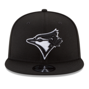 New Era Toronto Blue Jays Black White 9FIFTY Snapback Hat 
