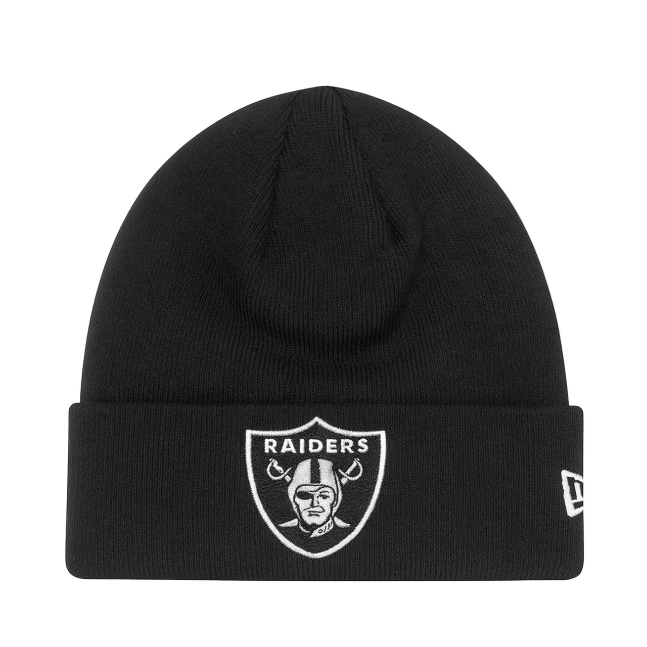 New Era Las Vegas Raiders Black Men's Cuff Knit Beanie