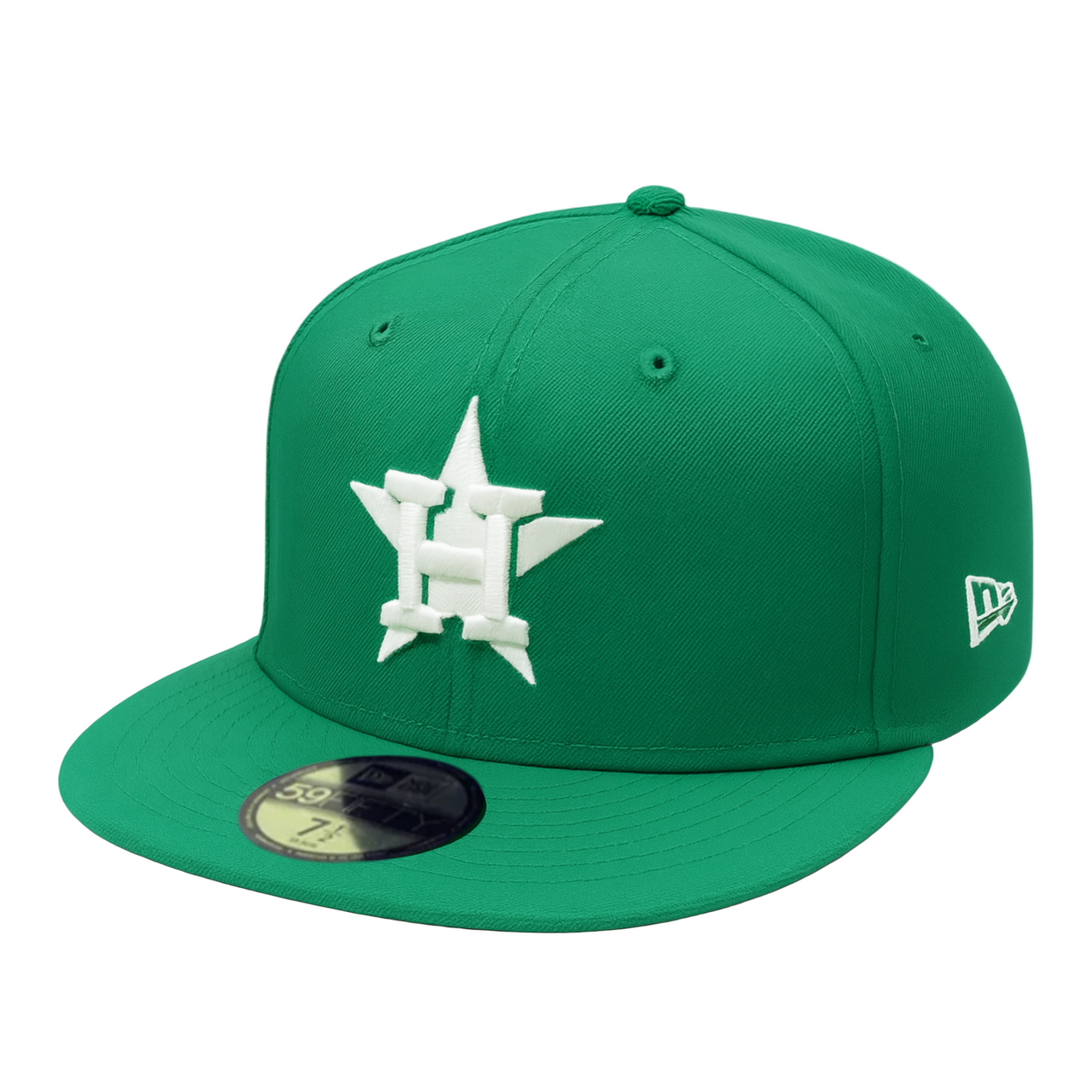 New Era Houston Astros Basic Kelly Green 59FIFTY Fitted Hat