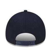 Back of New Era Minnesota Twins Navy A-Frame 9FORTY Snapback Hat