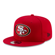 New Era 9FIFTY NFL San Francisco 49ers SF Men's Snapback Hat Red