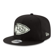 New Era NFL Kansas City Chiefs KC 9FIFTY Men's Snapback Black/White