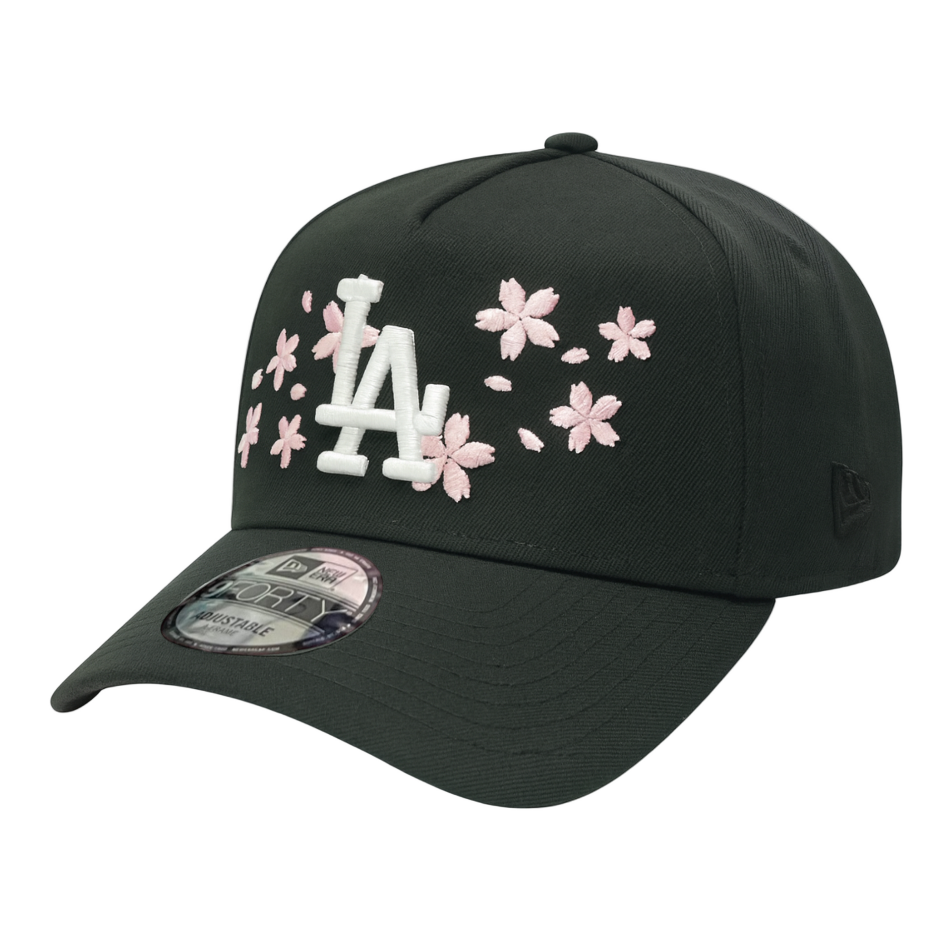 New Era Los Angeles Dodgers Blossom Black 9FORTY A-Frame Snapback