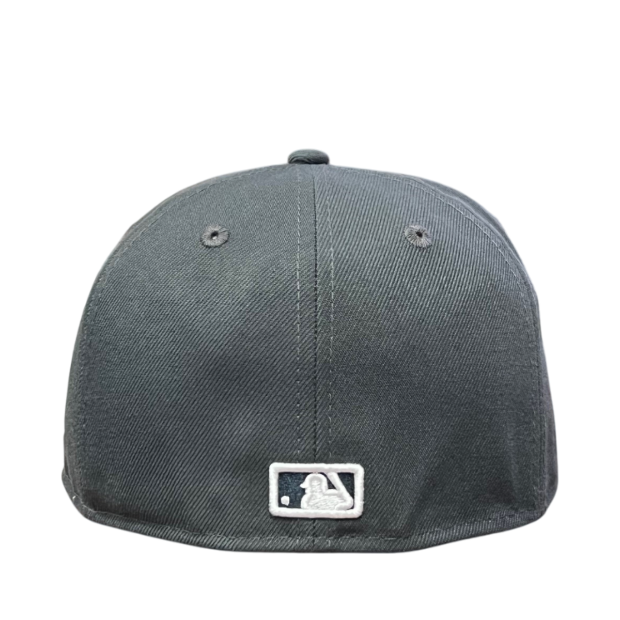Back of Los Angeles Dodgers Graphite 59FIFTY Fitted Hat