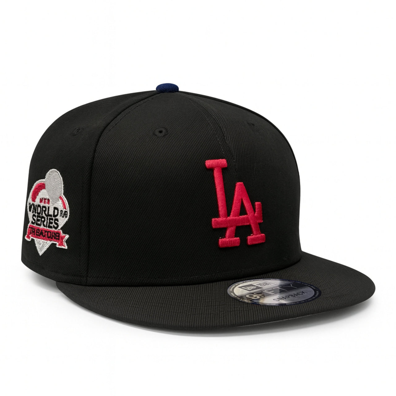 New Era Los Angeles Dodgers World Series 24 Black Red 9FIFTY Snapback Hat