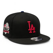 New Era Los Angeles Dodgers World Series 24 Black Red 9FIFTY Snapback Hat