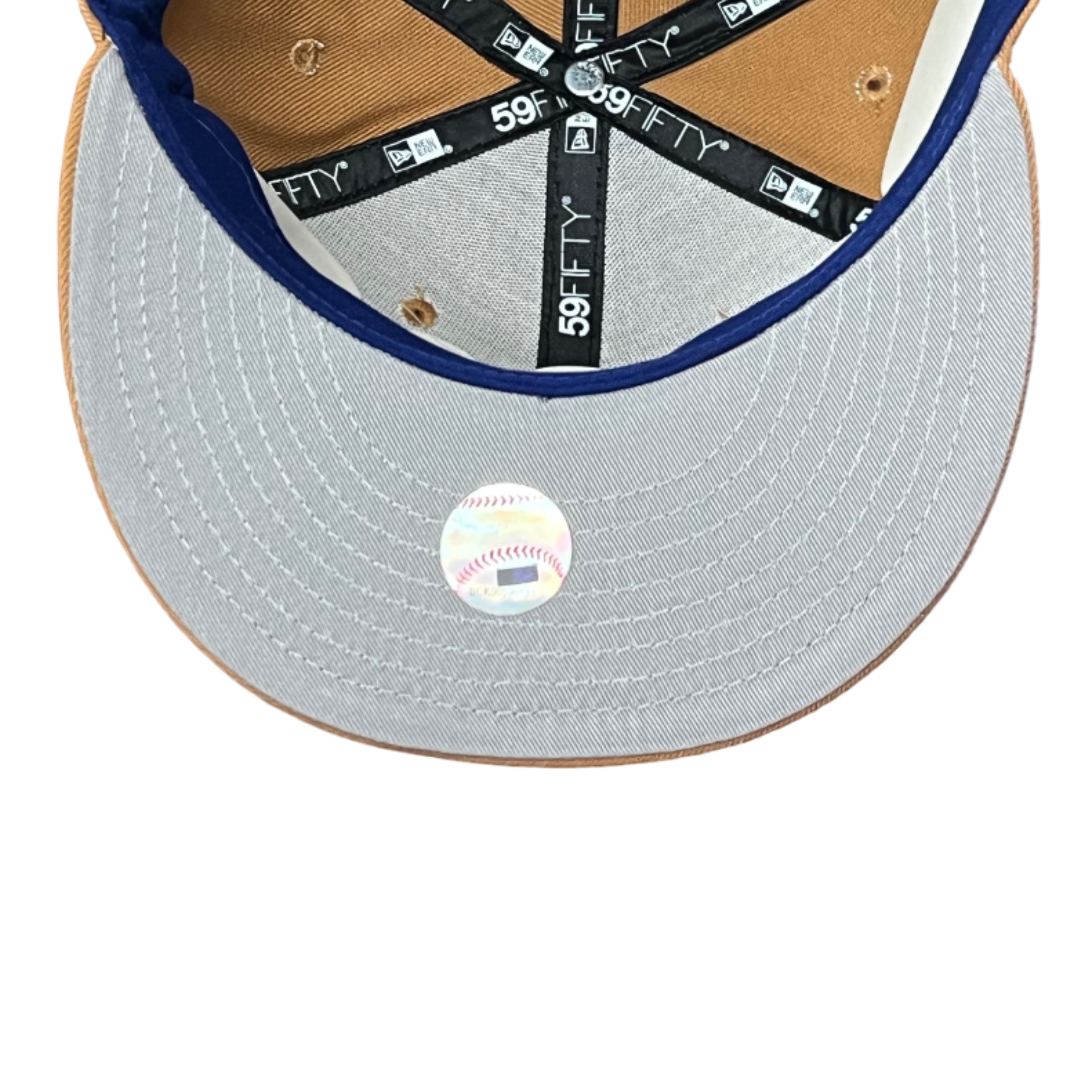 Kahki LBZ Brown Color Pack Los Angeles Dodgers New Era 59FIFTY Fitted Hat