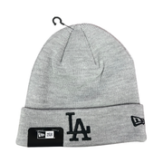 Los Angeles Dodgers Gray Cuff Knit Beanie