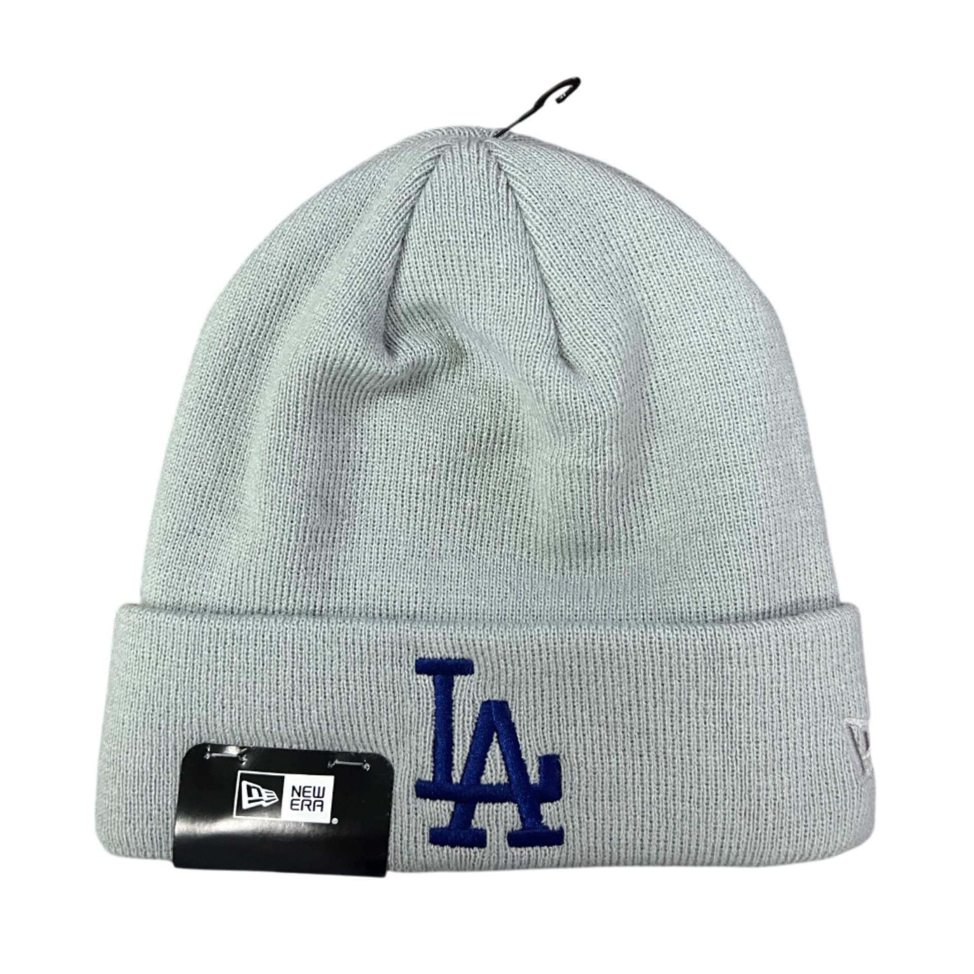 Los Angeles Dodgers Gray Cuff Knit Beanie