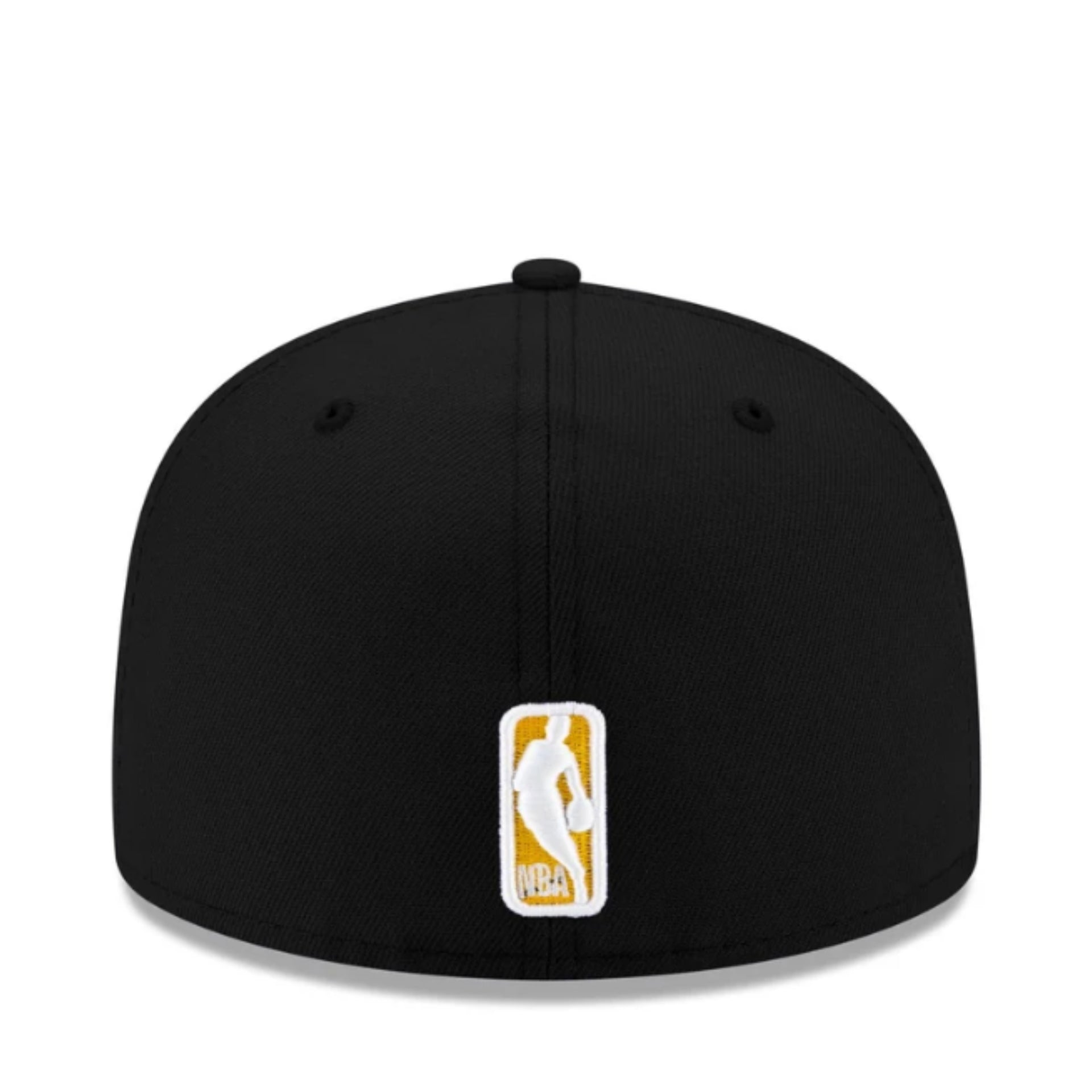 New Era Los Angeles Lakers Team Color Black 59FIFTY Fitted Hat back view