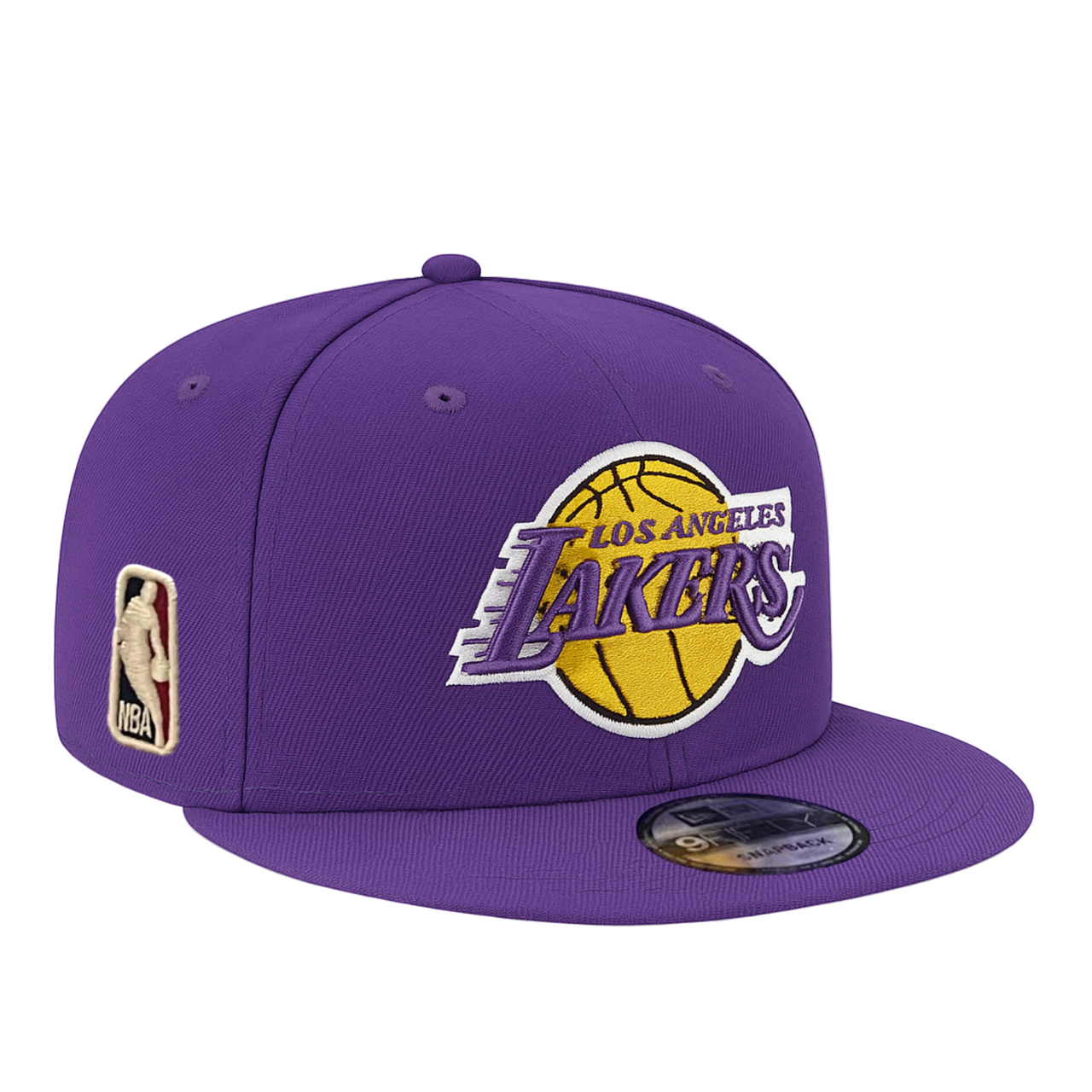 New Era Los Angeles Lakers Purple Hardwood Classics 9FIFTY Snapback Hat