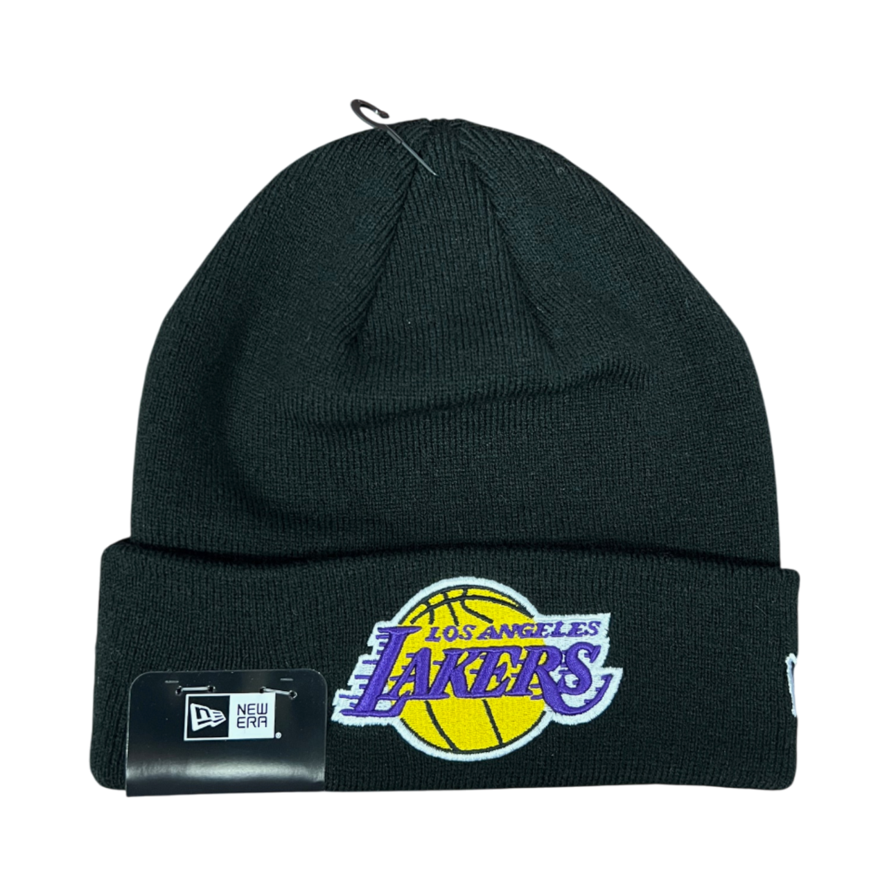 Los Angeles Lakers Black Knit Cuff Beanie