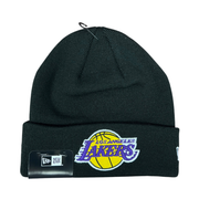 Los Angeles Lakers Black Knit Cuff Beanie