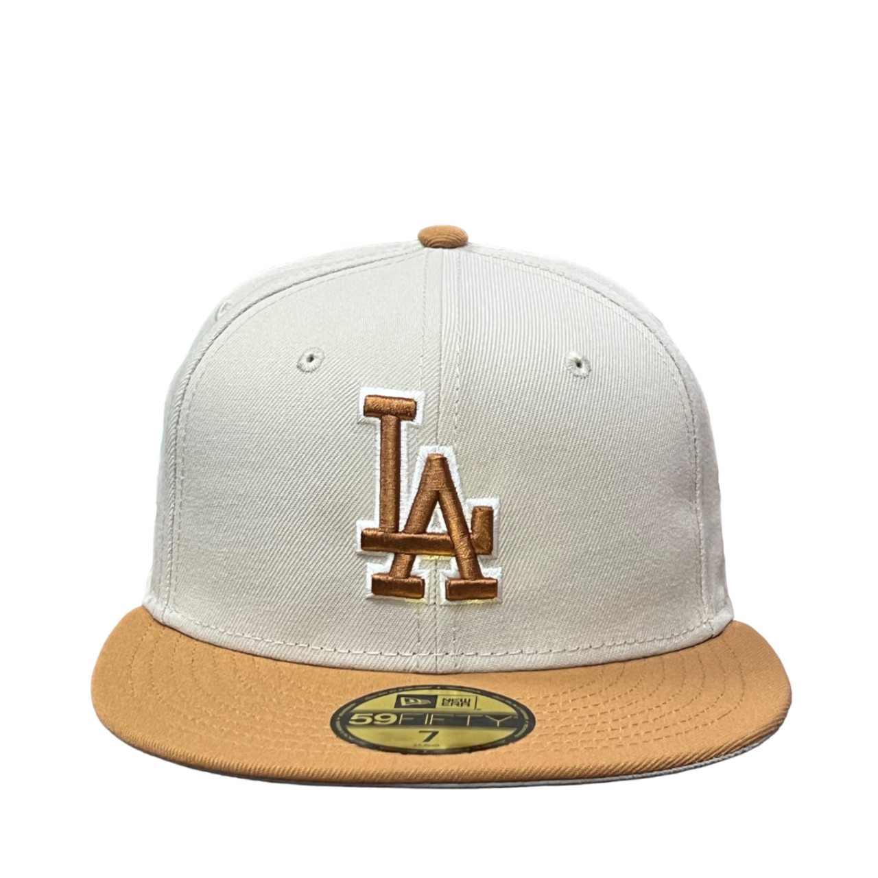 Chrome Brown 2 Tone Color Pack Los Angeles Dodgers New Era 59FIFTY Fitted Hat