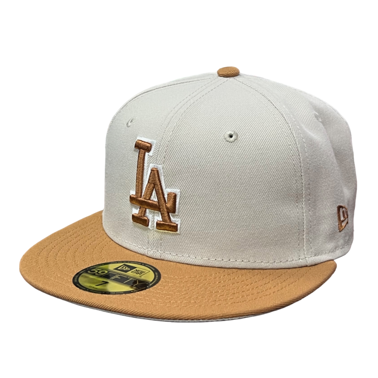 Chrome Brown 2 Tone Color Pack Los Angeles Dodgers New Era 59FIFTY Fitted Hat