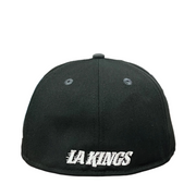 back of Los Angeles Kings Black Graphite 2 Tone 59FIFTY Fitted Hat