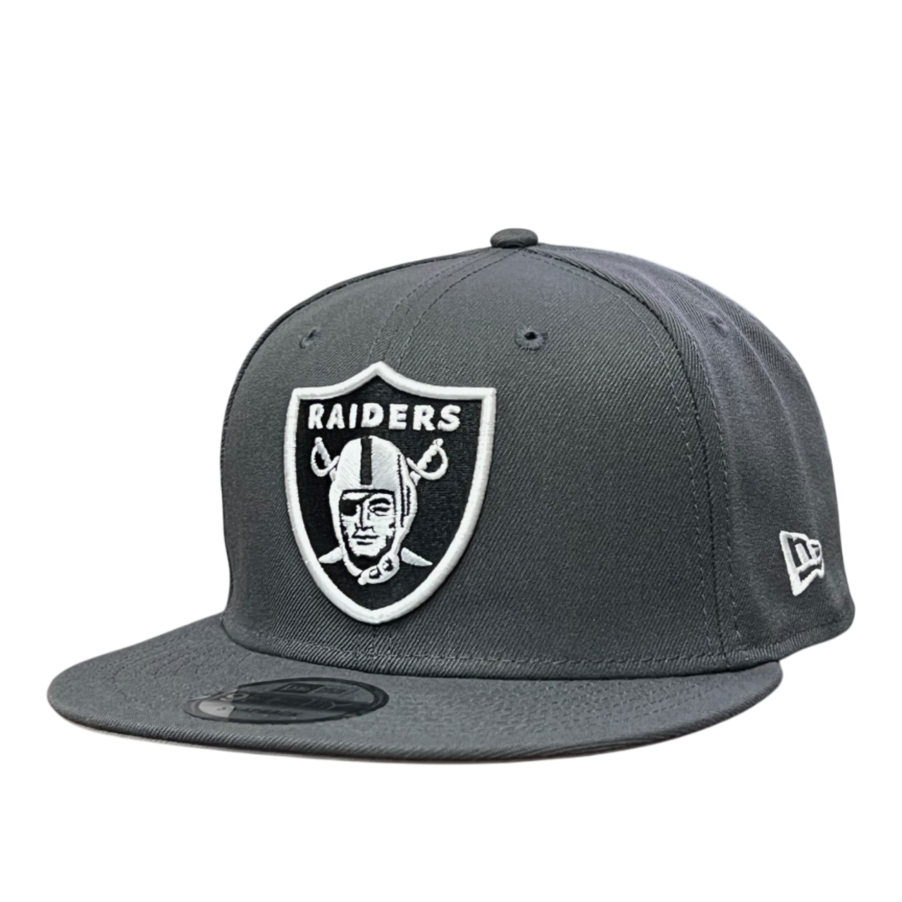 Las Vegas Raiders Dark Graphite 9FIFTY Snapback Hat