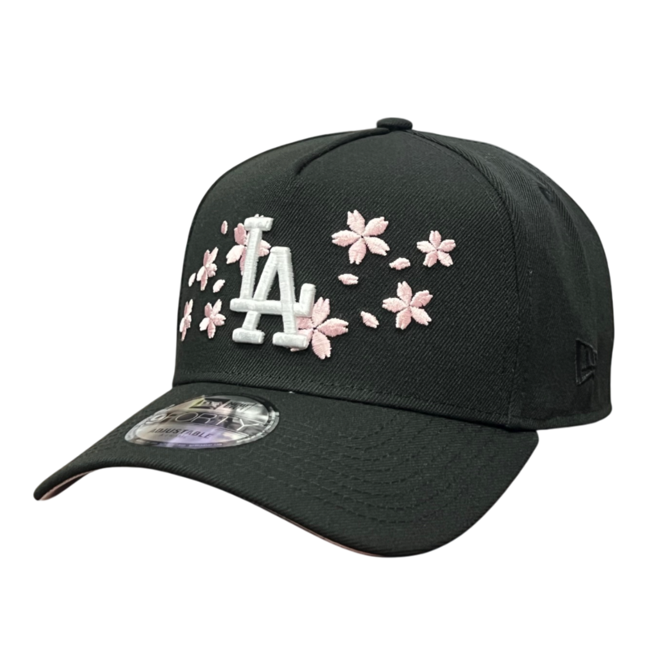 Los Angeles Dodgers Blossom Black 9FORTY A-Frame Snapback