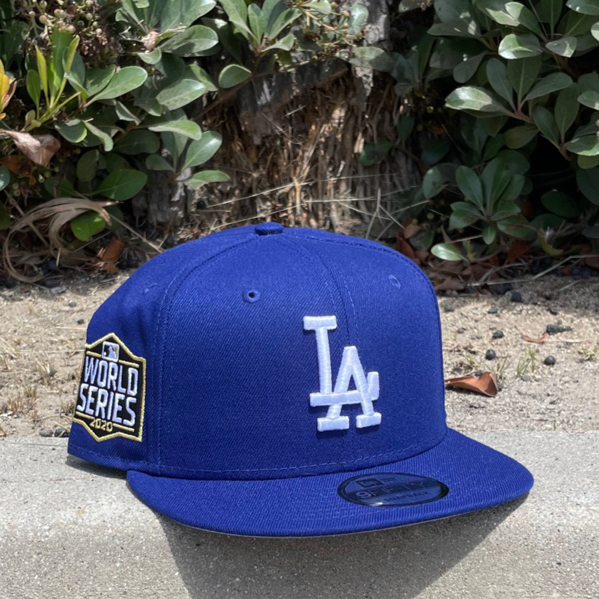 blue los angeles dodgers world series 2020 9fifty new era snapback