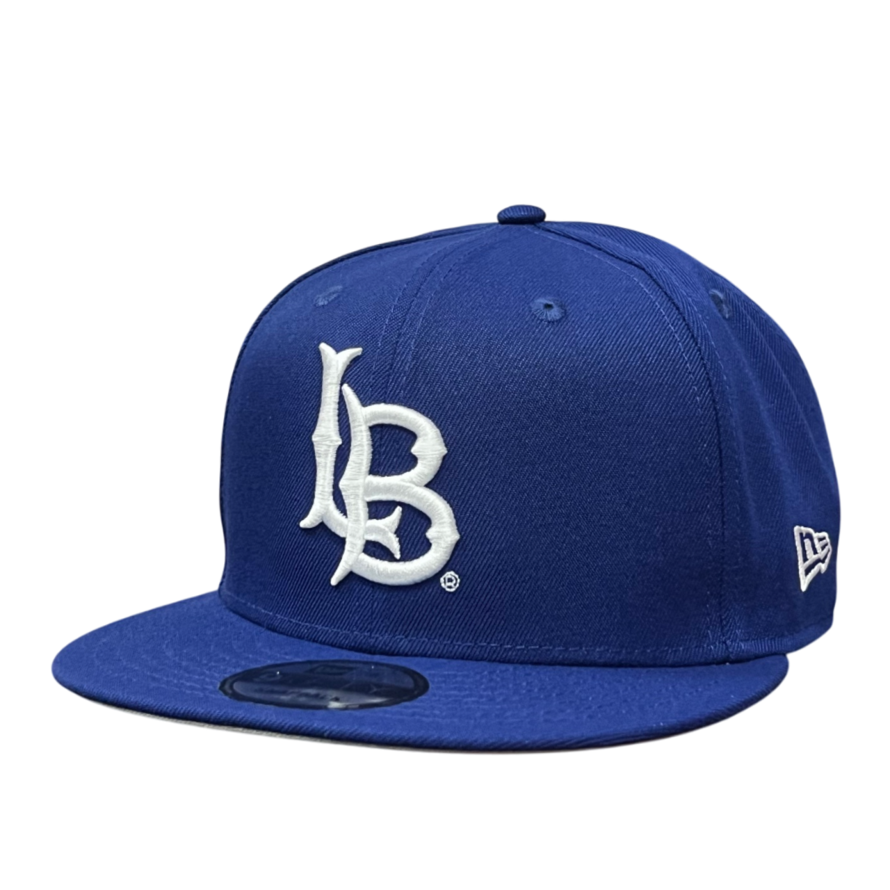Long Beach College NCAA Royal Blue 9FIFTY Snapback Hat