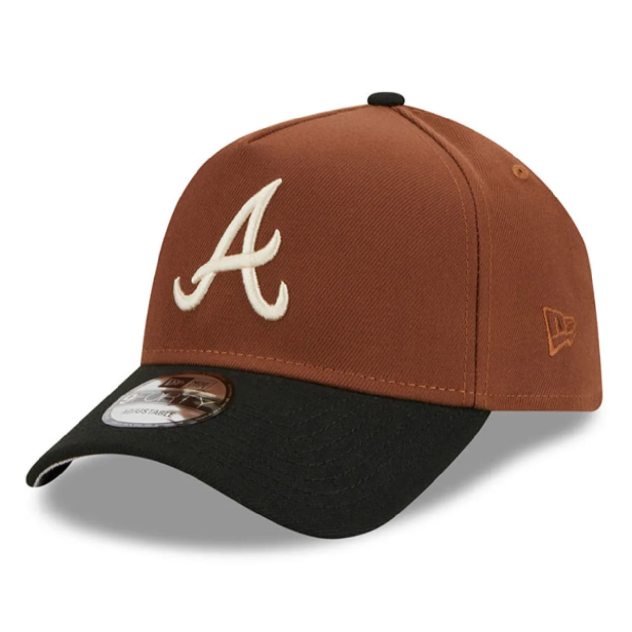 New Era Atlanta Braves A Harvest A Frame 9FORTY Snapback Hat