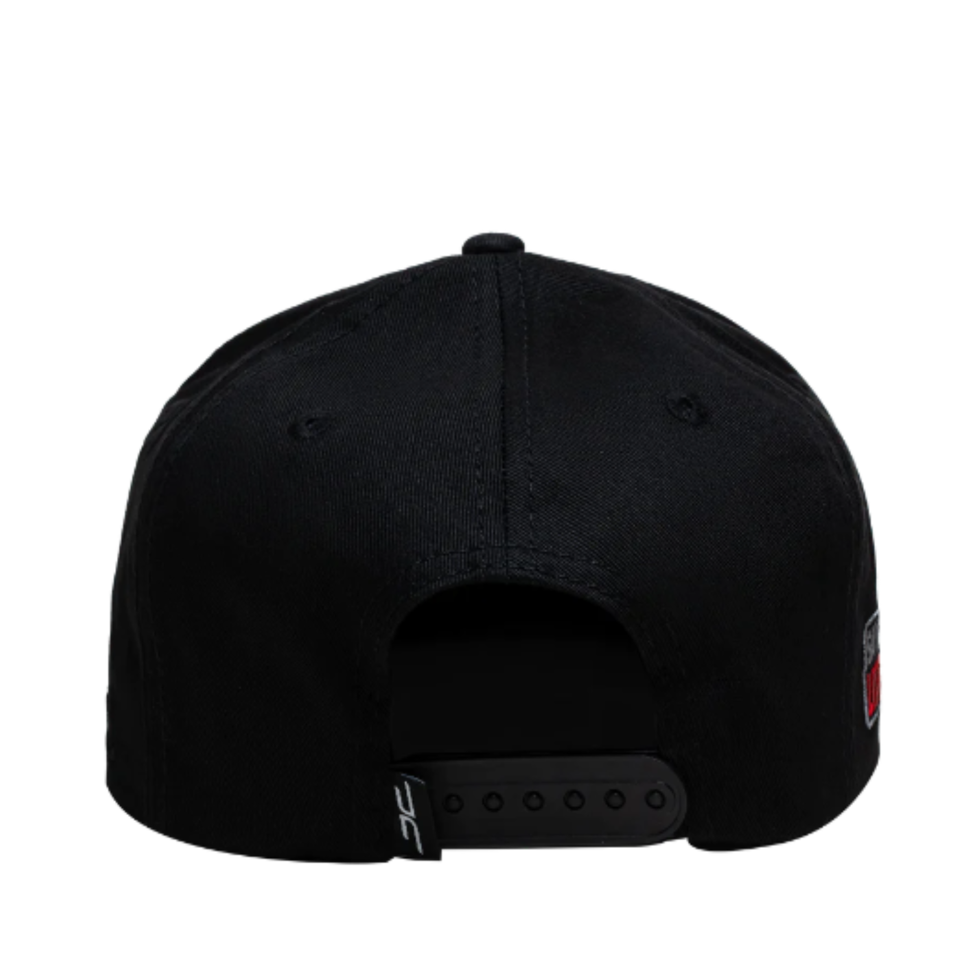 JC Hat Money Maker logo black curved snapback cap