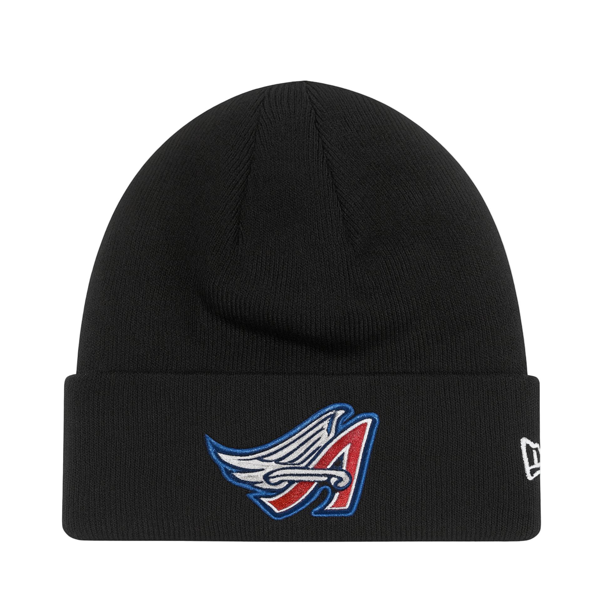 New Era Los Angeles Angels Cooperstown Black Men's Cuff Knit Beanie