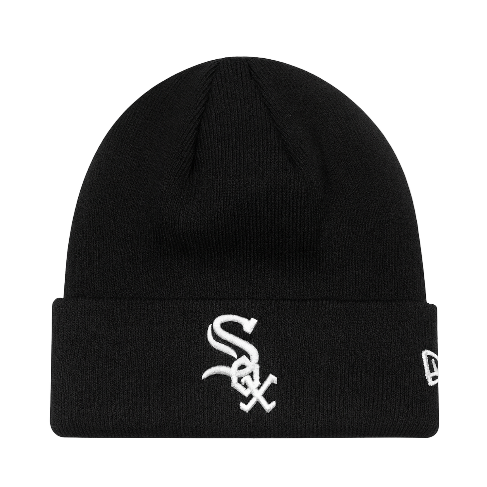 New Era Chicago White Sox Black Men's Cuff Knit Beanie