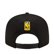 Black Golden State Warriors New Era Snapback Cap