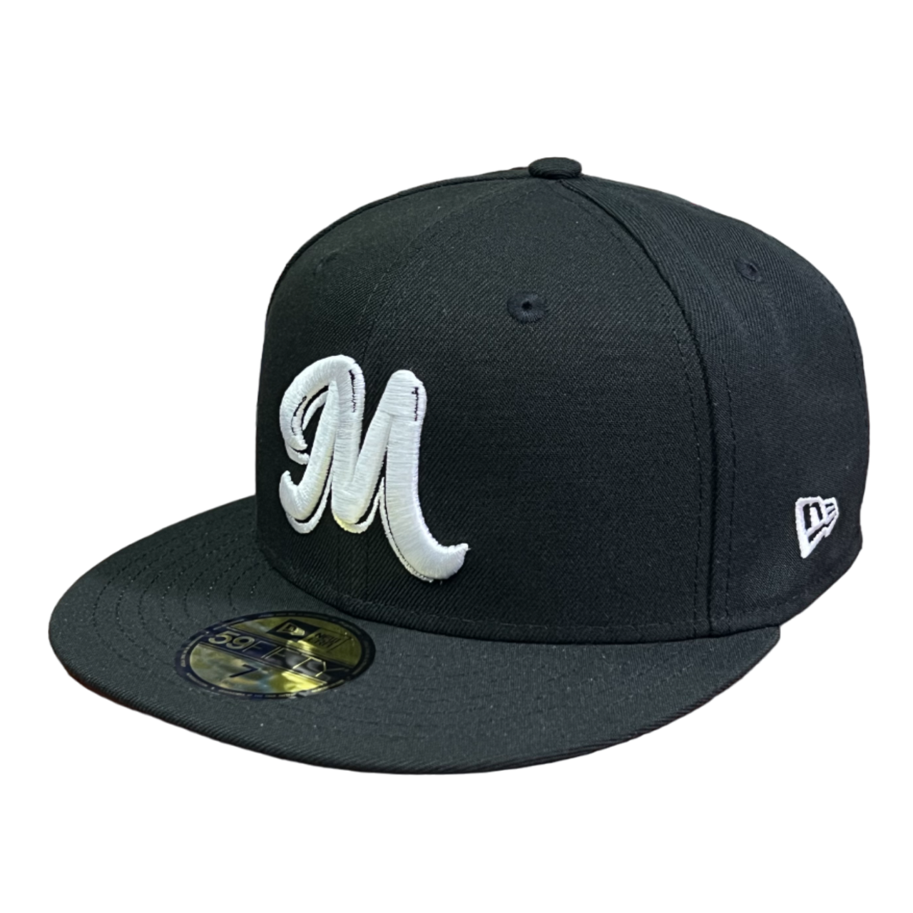 New Era Mexico Serie Del Caribe M Black White 59FIFTY Men's Fitted Hat