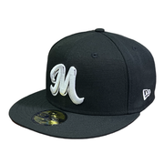 New Era Mexico Serie Del Caribe M Black White 59FIFTY Men's Fitted Hat