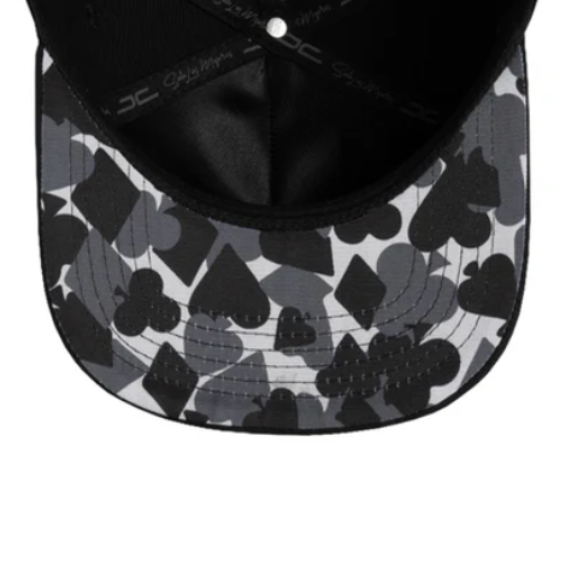 Black Ace Poker Cards JC SNapback Cap