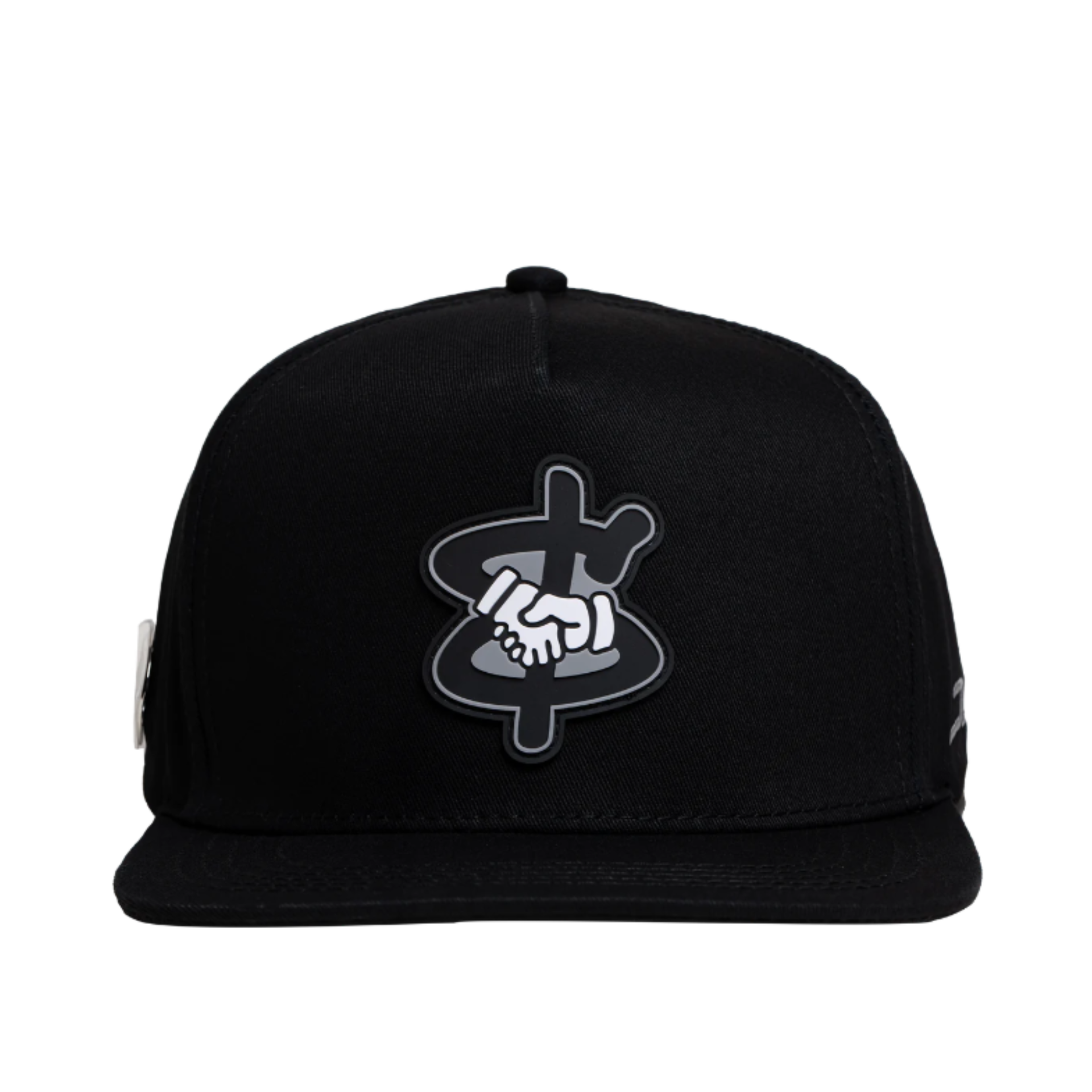 JC Hat Business US Dollar logo Snapback Hat Black