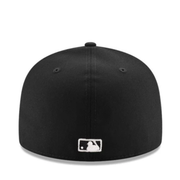 Black Texas Rangers New Era Fitted Cap