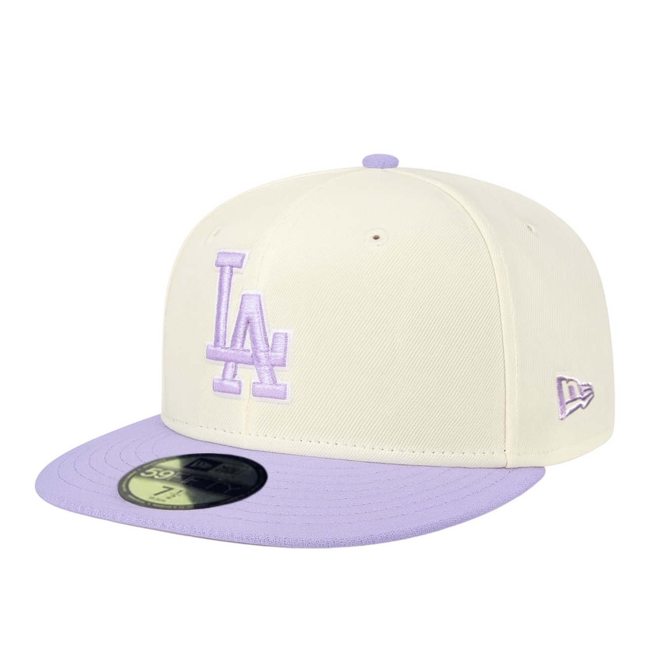 New Era Los Angeles Dodgers Chrome Lavender 59FIFTY Fitted Hat