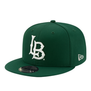 New Era Long Beach College NCAA Dark Green 9FIFTY Snapback Hat