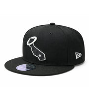 New Era Los Angeles California Angels Cooperstown 9FIFTY Snapback Hat Black