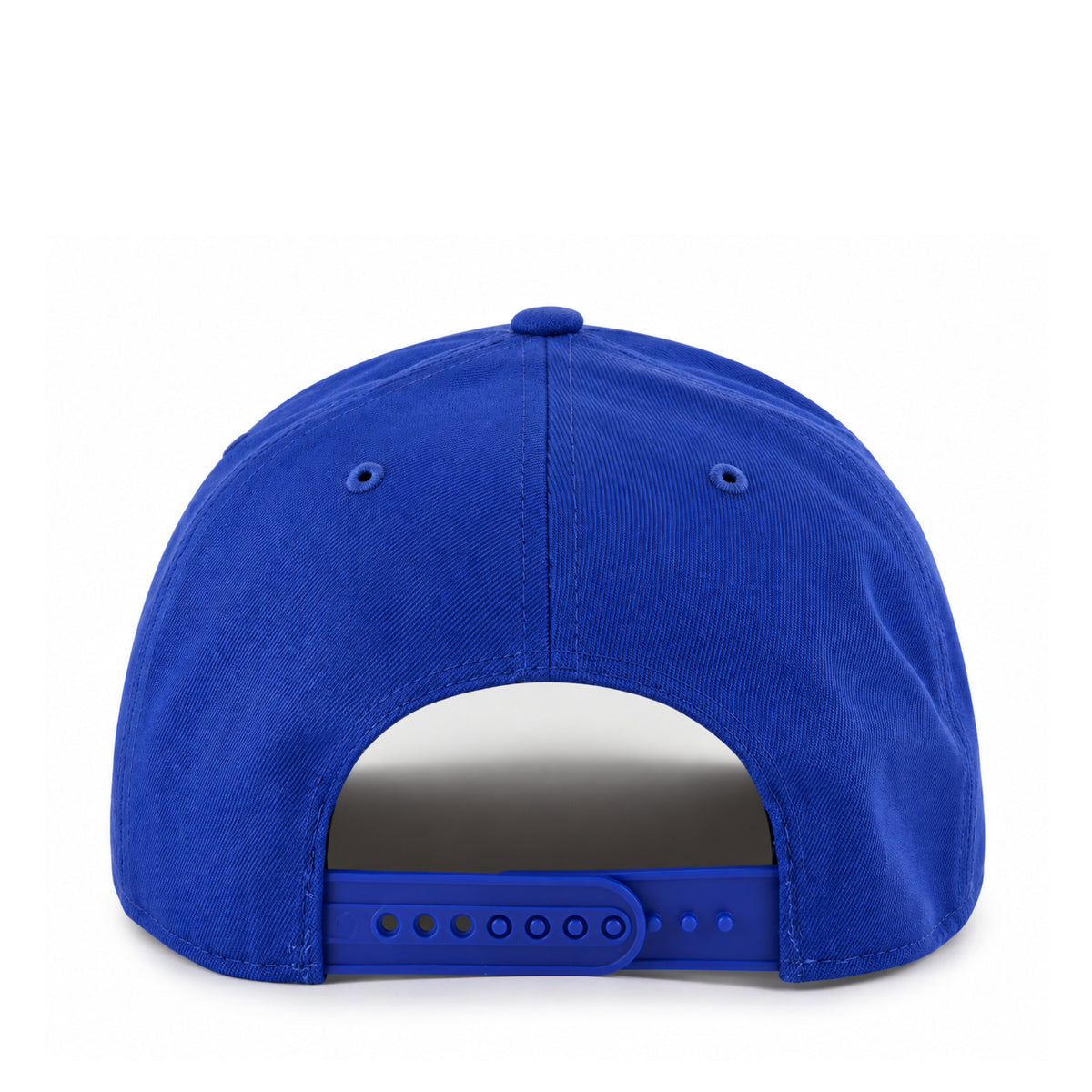Los Angeles Dodgers 8x World Series Champions blue snapback hat back view