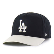 '47 Brand Los Angeles Dodgers Black Two Tone Hitch Snapback front view