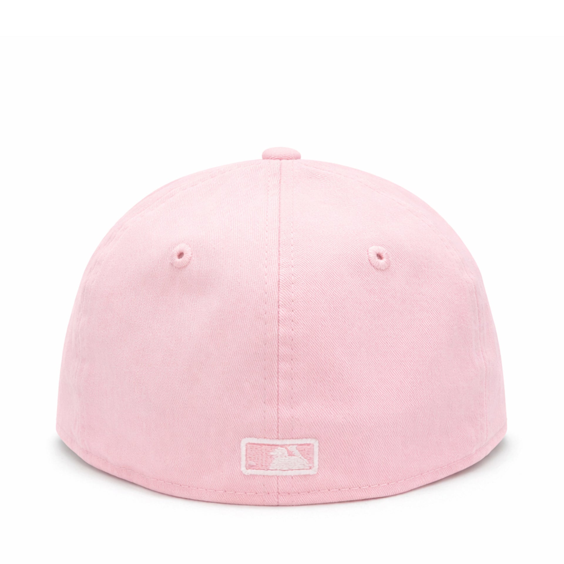 New Era Los Angeles Dodgers LA 59FIFTY Fitted Hat Pink White back view